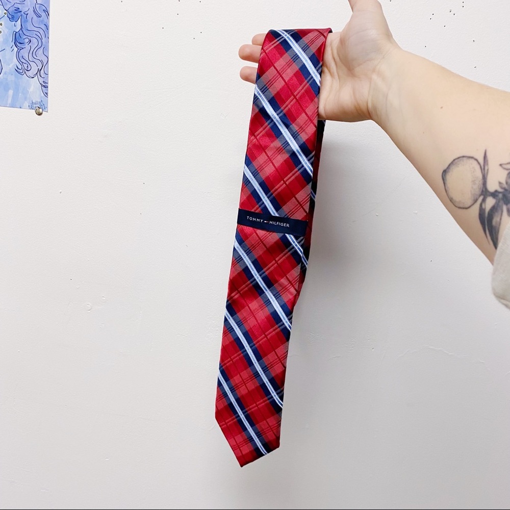 NWT Tommy Hilfiger Plaid Tie
